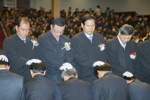  주일 목사 안수, 장로 장립, 안수집사 임직예배