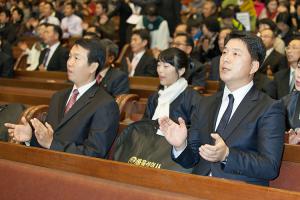  주일 목사 안수, 장로 장립, 안수집사 임직예배