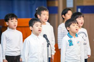  주일예배 유년부 '성구 암송대회'