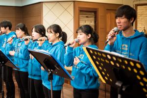  고등부(한소리) 동계수련회 찬양기도회