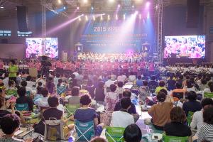  하계대성회 셋째날 저녁(저녁예배, 찬양기도회, 둘러보기) 