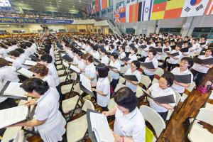  하계대성회 셋째날 저녁(저녁예배, 찬양기도회, 둘러보기) 