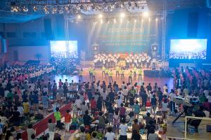  하계대성회 셋째날 저녁(저녁예배, 찬양기도회, 둘러보기) 