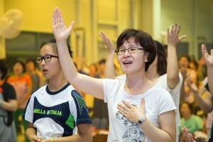  하계대성회 셋째날 저녁(저녁예배, 찬양기도회, 둘러보기) 