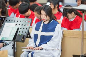  주일예배(부활절) 고등부(한소리)