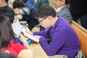  주일예배(부활절) 중등부(에벤에셀)