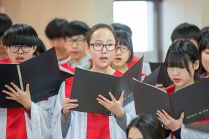  주일예배(부활절) 고등부(한소리)