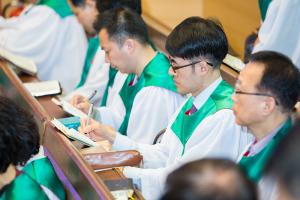  주일 3부예배(제23기 기독사관학교 수료식)