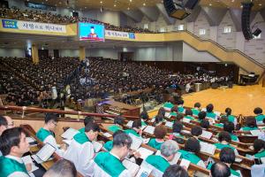  주일 3부예배(제23기 기독사관학교 수료식)