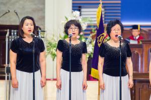  주일 3부예배(제23기 기독사관학교 수료식)