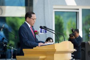  휘선 기념실 개관예배