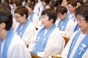  주일 3부 권사임직예배