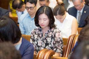  주일 3부 권사임직예배