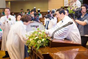  주일 3부 권사임직예배