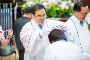  주일 3부 권사임직예배