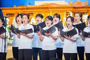  하계대성회 넷째날 저녁(저녁예배, 구속사노래대회,둘러보기)