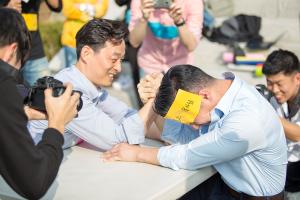  청년연합 가을운동회 '믿음으로 그 물 던져'