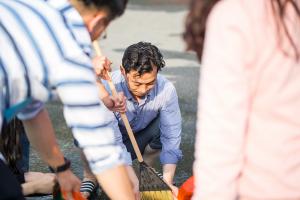  청년연합 가을운동회 '믿음으로 그 물 던져'