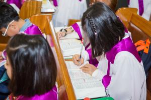  주일예배(부활절) 초등부