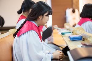  주일예배(부활절) 고등부(한소리)