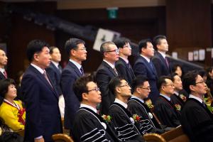  주일 3부 '장로장립, 안수집사임직예배'