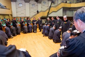  주일 3부 '장로장립, 안수집사임직예배'