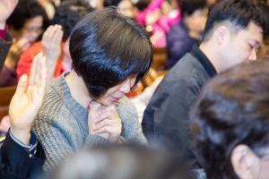  고난주간 특별집회 '2권 만화 출판 감사예배'