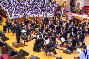  고난주간 특별집회 '2권 만화 출판 감사예배'