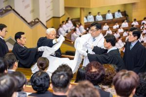  주일 3부예배(부활절 성찬예식)