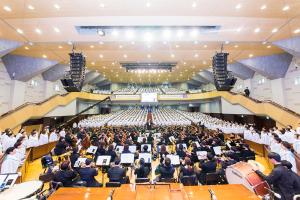  주일 3부 '평강 4000명 성가대 창립 12주년 찬양감사예배'