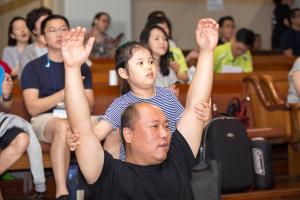  하계대성회 첫째날(찬양기도회)