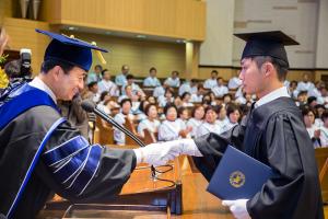  주일 제26기 기독사관학교 수료식