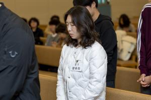  주일 부활절 세례예식