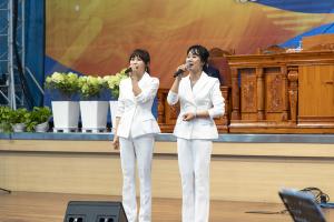  하계대성회 셋째날 평강의 날 감사예배 8권 영어판 출판 감사