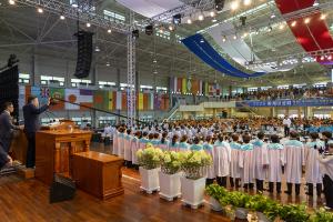  하계대성회 셋째날 평강의 날 감사예배 8권 영어판 출판 감사