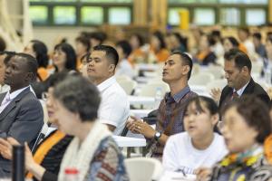  하계대성회 셋째날 해외 아카데미 수료식