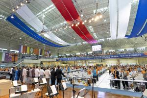  하계대성회 셋째날 해외 아카데미 수료식