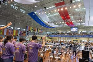  하계대성회 셋째날 해외 아카데미 수료식